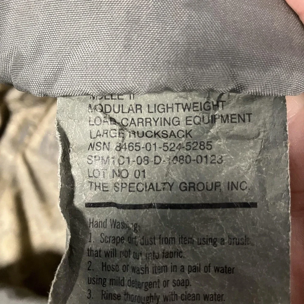 MOLLE II‎ Large Rucksack ACU Digital Camo Military Pack NSN 8465-01-524-5285